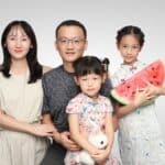 席金梅全家福